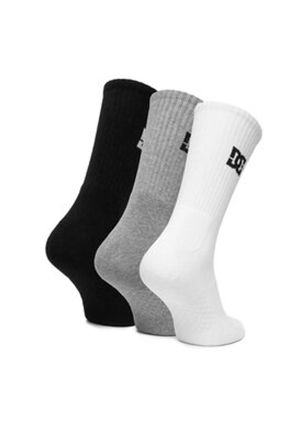 DC Shoes Skarpety długie CEO_BR_DC_2051_W_AW25 (3 PACK) Kolorowy. Materiał: bawełna. Wzór: kolorowy