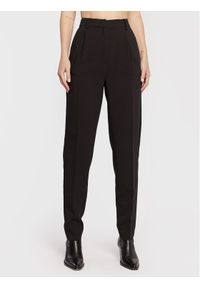 Bruuns Bazaar Spodnie materiałowe Cindysus BBW2595 Czarny Slim Fit. Kolor: czarny. Materiał: wiskoza #1