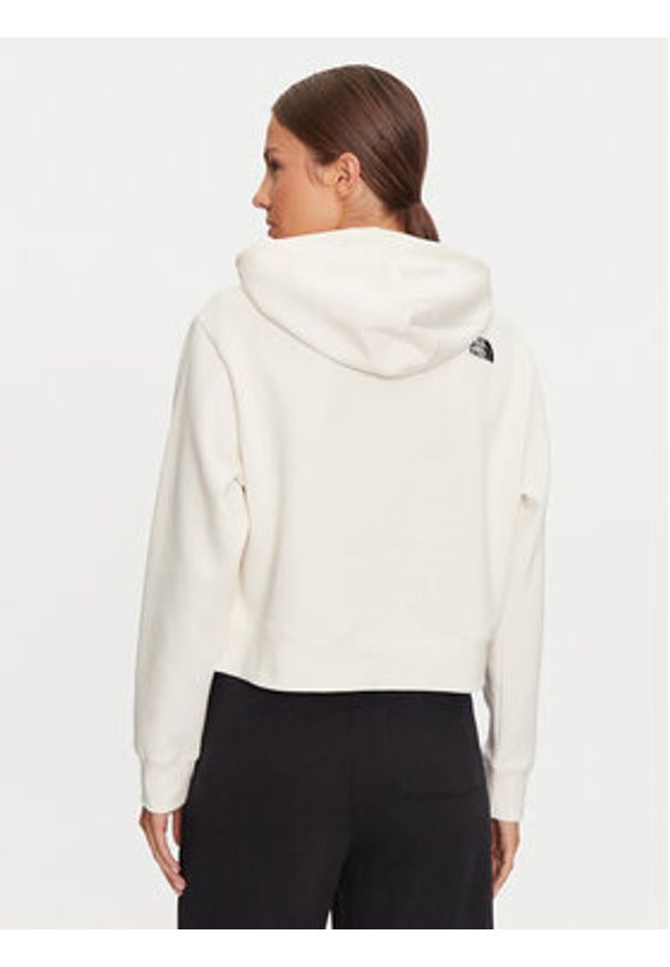 The North Face Bluza Essential NF0A89EX Écru Regular Fit. Materiał: bawełna, syntetyk