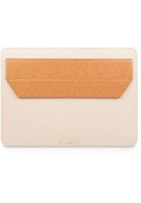 Moshi Muse 13" 3-in-1 Slim - Macbook Pro 13" / macbook Air 13" seashell white. Materiał: mikrofibra, skóra. Styl: elegancki #1