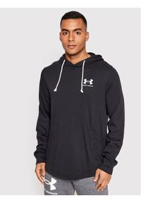 Under Armour Bluza Ua Rival Terry 1370401 Czarny Loose Fit. Kolor: czarny. Materiał: bawełna