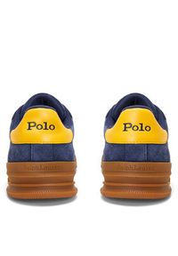 Polo Ralph Lauren Sneakersy Hrt Ct II 809940313001 Granatowy. Kolor: niebieski. Materiał: zamsz, skóra #3