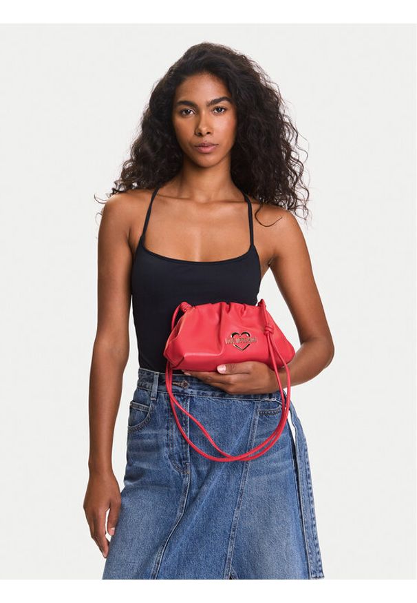 Love Moschino - LOVE MOSCHINO Torebka JC4286PP0MKK0615 Różowy. Kolor: różowy. Materiał: skórzane