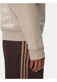 Adidas - adidas Bluza Trefoil Essentials KS9811 Beżowy jasny Regular Fit. Kolor: beżowy. Materiał: bawełna #3