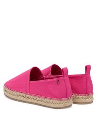 Calvin Klein Espadryle Tessa HW0HW02931 Różowy. Kolor: różowy. Materiał: materiał #3