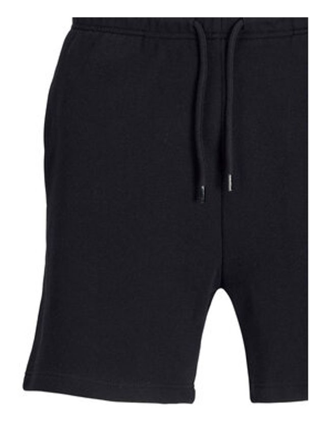 Jack & Jones - Jack&Jones Szorty sportowe Gordon 12268448 Czarny Regular Fit. Kolor: czarny. Materiał: bawełna. Styl: sportowy