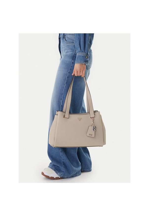 Torebka Guess. Kolor: beżowy