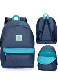 NoName - Plecak szkolny młodzieżowy Pepe Jeans. Materiał: jeans. Styl: młodzieżowy #1
