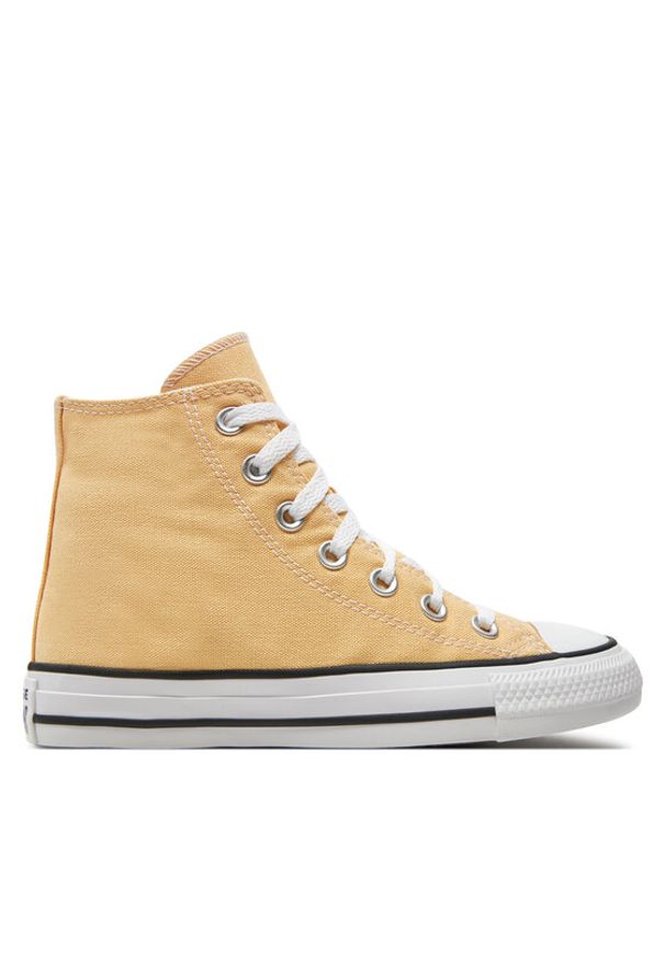 Converse Trampki Chuck Taylor All Star Hi A09826C Żółty. Kolor: żółty. Materiał: materiał