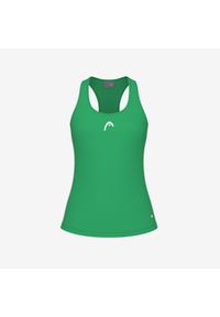Head - Koszulka bez rękawów damska SPIRIT Tank Top. Kolor: zielony. Długość rękawa: bez rękawów #1