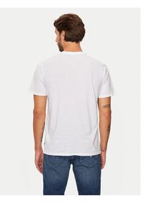 Guess T-Shirt M4BI61 K9RM1 Biały Slim Fit. Kolor: biały. Materiał: bawełna