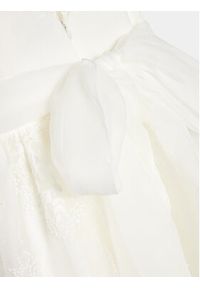 Abel & Lula Sukienka elegancka 5038 Biały Regular Fit. Kolor: biały. Materiał: syntetyk. Styl: elegancki #5