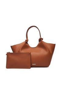 DKNY Torebka R42BAE49 Brązowy. Kolor: brązowy. Materiał: skórzane #1