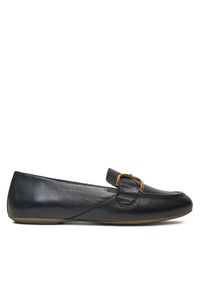 Geox Lordsy D Palmaria D45MUJ 000TU C9997 Czarny. Kolor: czarny. Materiał: zamsz, skóra