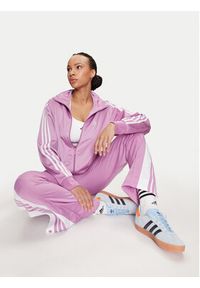 Adidas - adidas Spodnie dresowe Adibreak IY2129 Fioletowy Loose Fit. Kolor: fioletowy. Materiał: syntetyk