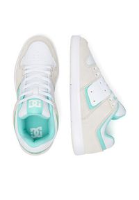 DC Sneakersy DC SHOE CURE DC01682270 Biały. Kolor: biały. Materiał: zamsz, skóra #3