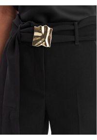 Marella Chinosy Elica 2613131063 Czarny Slim Fit. Kolor: czarny. Materiał: syntetyk #2