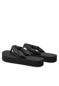 Calvin Klein Jeans Japonki Beach Sandal Flatform Padded Ny YW0YW01400 Czarny. Kolor: czarny. Materiał: materiał #5