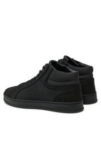 Calvin Klein Sneakersy High Top Lace Up Nb Mono HM0HM01769 Czarny. Kolor: czarny. Materiał: skóra