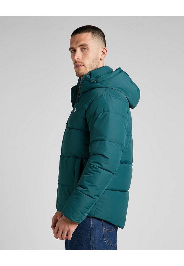 Lee - LEE PUFFER JACKET MĘSKA KURTKA ZIMOWA ESMERALDA L87NNY96 112322077. Sezon: zima