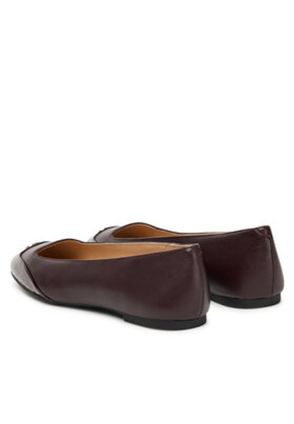 Liu Jo Baleriny Brigitte 03 SF5041 PX695 Brązowy. Kolor: brązowy. Materiał: skóra