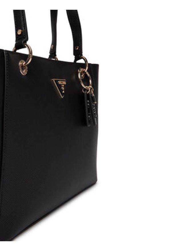 Guess Torebka Noelle II HWZG96 72250 Czarny. Kolor: czarny. Materiał: skórzane
