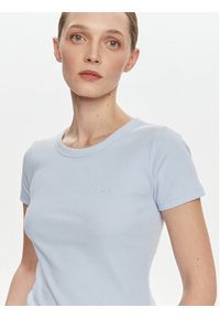 GAP - Gap T-Shirt 870883 Błękitny Slim Fit. Kolor: niebieski. Materiał: bawełna #3