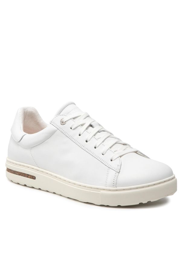Sneakersy Birkenstock Bend Low 1017723 White. Kolor: biały. Materiał: skóra