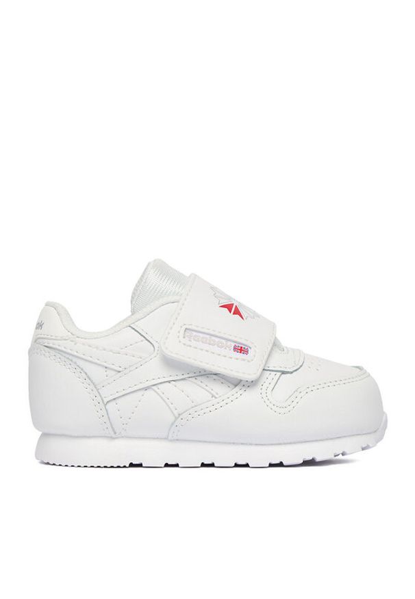 Reebok Sneakersy EO-CLASSIC LEATHER 100256739 Biały. Kolor: biały. Materiał: syntetyk, skóra. Model: Reebok Classic