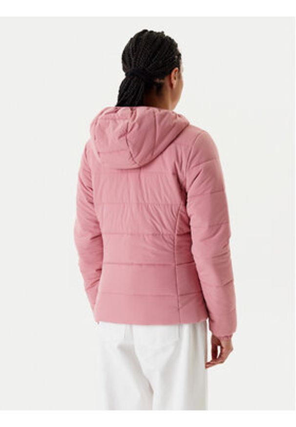 Tommy Jeans Kurtka przejściowa DW0DW20959 Różowy Slim Fit. Kolor: różowy. Materiał: syntetyk