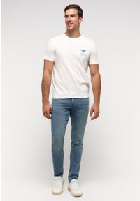 Mustang - MUSTANG AUSTIN MĘSKI T-SHIRT KOSZULKA LOGO WHISPER WHITE 1014952 2013 #5