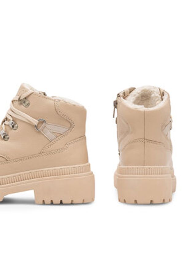 Lasocki Trzewiki WI16-14097-08 Beżowy. Kolor: beżowy. Materiał: skóra