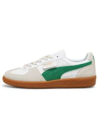 Adidasy Puma Palermo, Dla obu płci. Kolor: biały. Materiał: materiał, skóra