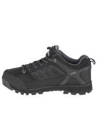 Buty trekkingowe męskie, CMP Moon Low. Kolor: czarny. Materiał: guma, skóra, tkanina, materiał, syntetyk