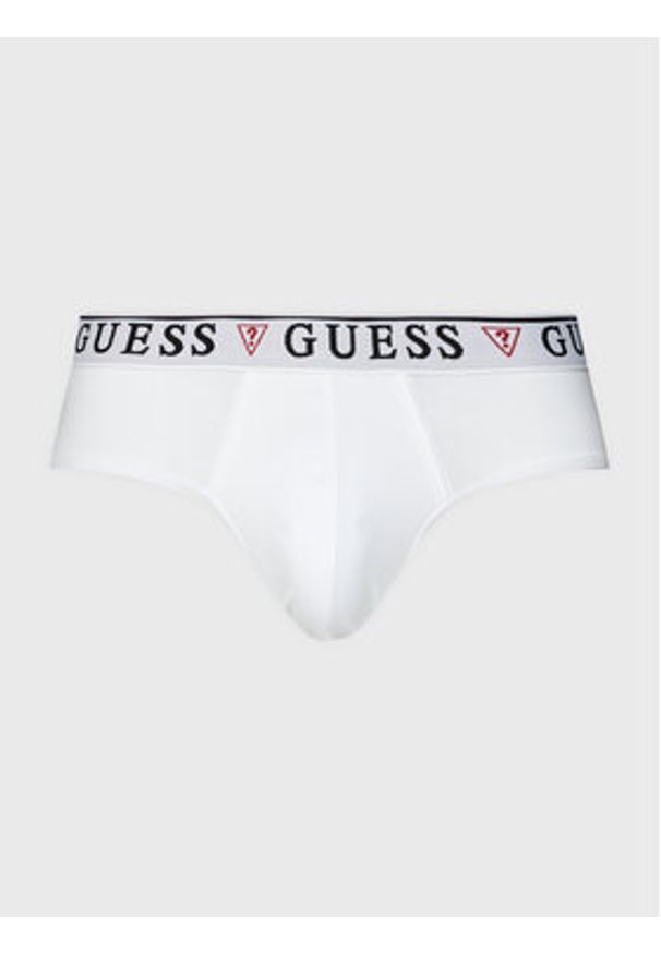 Guess Komplet 3 par slipów Brian U97G00 KCD31 Kolorowy. Materiał: bawełna. Wzór: kolorowy