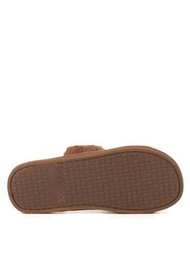 MEXX Kapcie MI002004343W Brązowy. Kolor: brązowy. Materiał: materiał