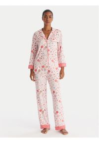 Kate Spade Piżama KSI82772 Różowy Regular Fit. Kolor: różowy. Materiał: syntetyk