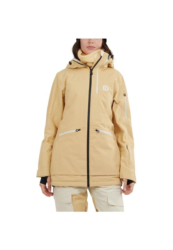 FUNDANGO - Kurtka narciarska damska Fundango Nashua Allmountain. Kolor: żółty. Sezon: zima. Sport: narciarstwo