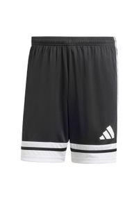 Adidas - Szorty Squadra 25. Kolor: czarny, biały, wielokolorowy. Sport: piłka nożna