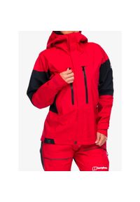 Kurtka GORE TEX damska Berghaus MTN Guide GTX Pro Jacket. Kolor: czerwony. Technologia: Gore-Tex