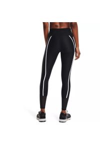 Legginsy damskie Under Armour HG Shine Mesh Leggings PKT NS. Kolor: czarny. Materiał: mesh