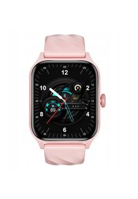 oromed - Smartwatch Weofly Active różowy. Rodzaj zegarka: smartwatch. Kolor: różowy