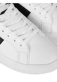 U.S. Polo Assn. Sneakersy "Jewel 008M" | S21615 | Jewel 008M | Mężczyzna | Biały. Kolor: biały. Materiał: skóra ekologiczna. Wzór: aplikacja, nadruk