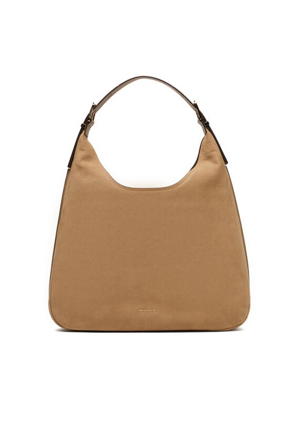 MICHAEL Michael Kors Torebka Nolita Large 30F4GY5H3T Brązowy. Kolor: brązowy. Materiał: skórzane