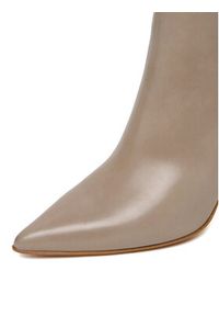 Gino Rossi - GINO ROSSI Botki EO-CLOE-GLC9273-4-370-1 Szary. Kolor: szary. Materiał: skóra #5