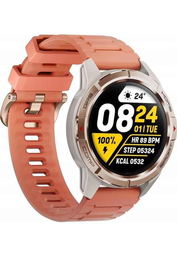 Smartwatch Mibro GS Active Pomarańczowy (MIBAC_GS-Active/GD). Rodzaj zegarka: smartwatch. Kolor: pomarańczowy