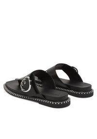 Karl Lagerfeld - KARL LAGERFELD Japonki Kleo KL81325 Czarny. Kolor: czarny. Materiał: skóra #5