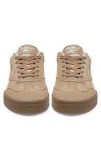 Reebok Sneakersy CEO-FORTE LOUNGER DOUBLE UP AR30255WTCC Brązowy. Kolor: brązowy. Materiał: zamsz, skóra #2