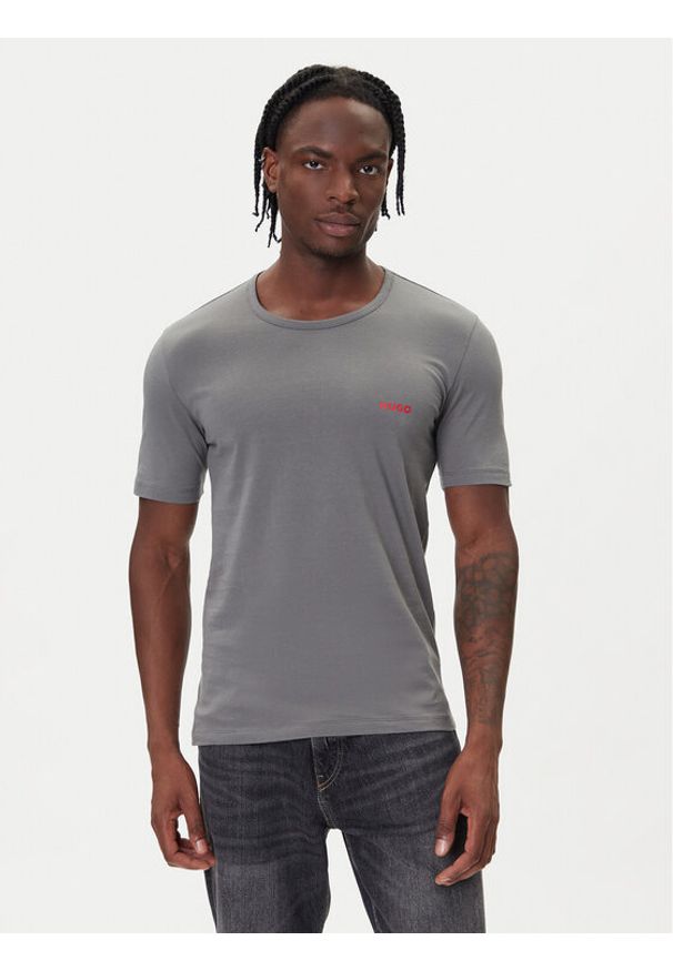 Hugo - HUGO Komplet 3 t-shirtów 50532811 Kolorowy Regular Fit. Materiał: bawełna. Wzór: kolorowy