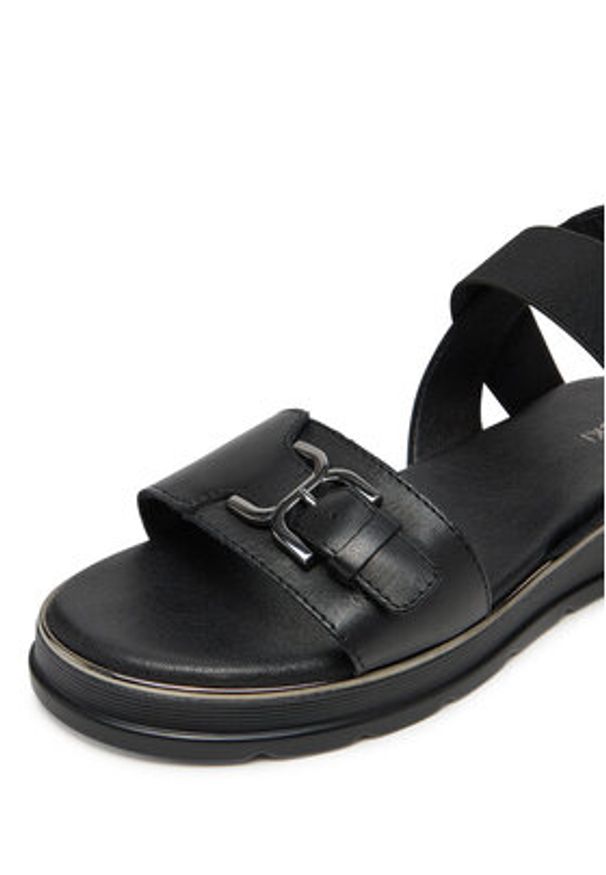 Lasocki Sandały RST-HANA-02 Czarny. Kolor: czarny. Materiał: skóra